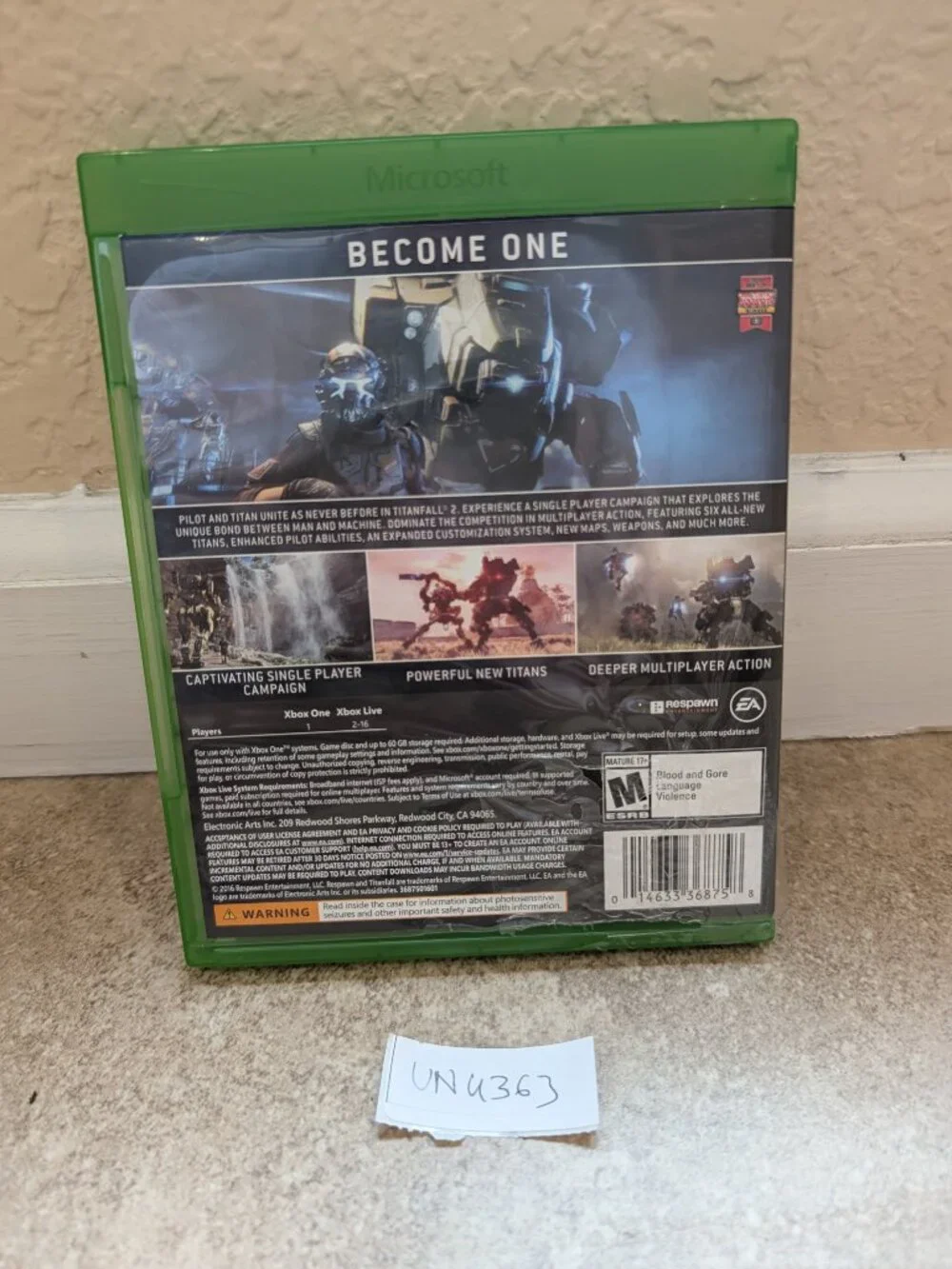 Titanfall 2 - Xbox One Video Game - Physical Disc - EA Games